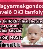 Kisgyermekgondozó-nevelő tanfolyam hétvégi oktatásban