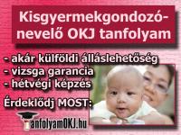 Kisgyermekgondozó-nevelő tanfolyam hétvégi oktatásban Kisgyermekgondozó-nevelő tanfolyam hétvégi oktatásban