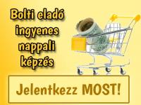 Bolti eladó ingyenes képzés
